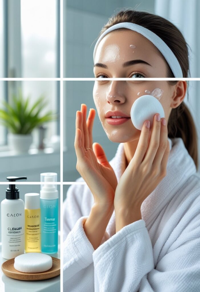 Morning Skin Care Routine 