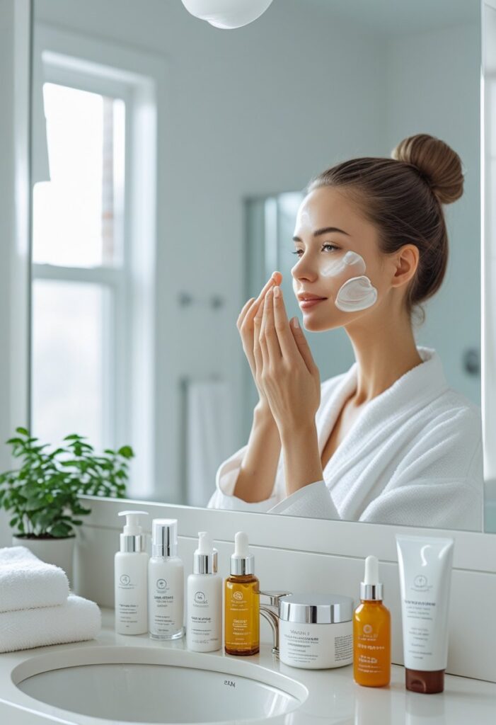 Morning Skin Care Routine 