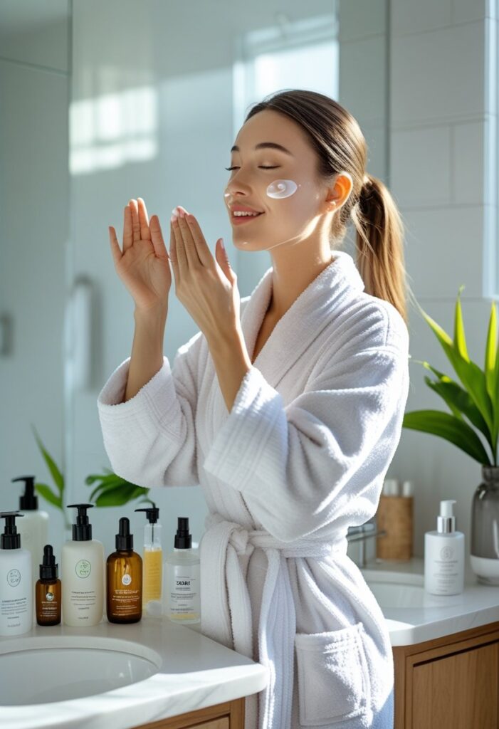 Morning Skin Care Routine 