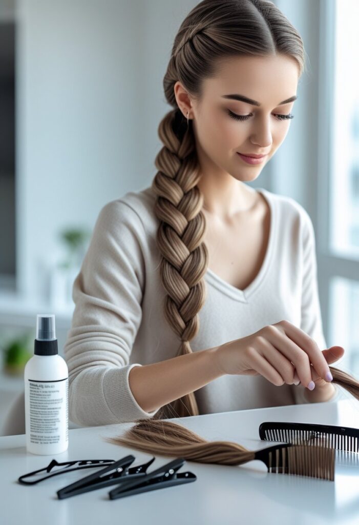 Simple Braid Hairstyles Ideas