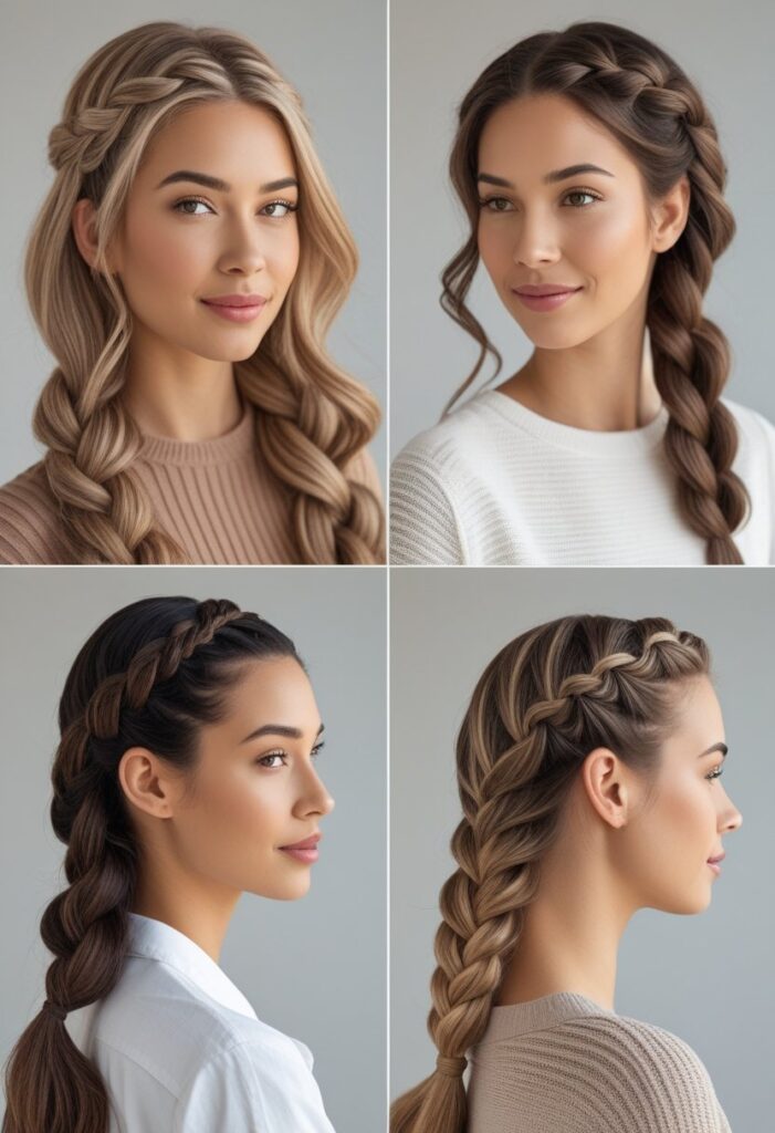 Simple Braid Hairstyles